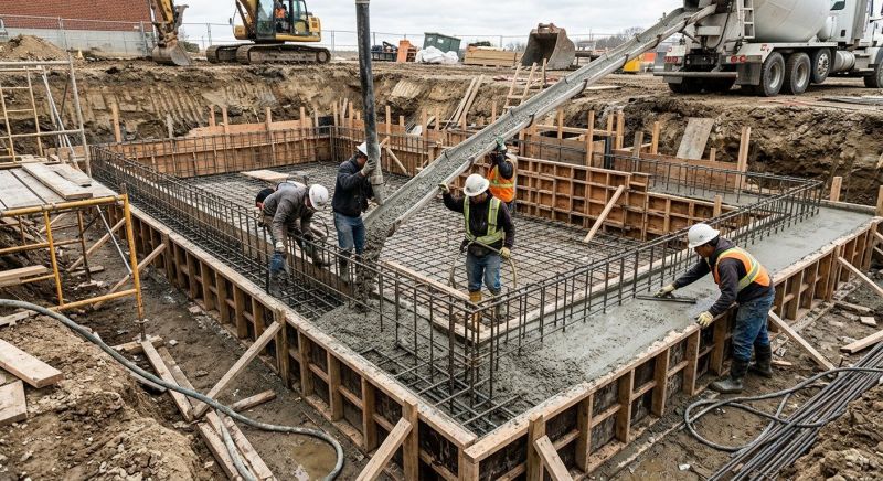 Basement Concrete Pouring in New Haven, CT