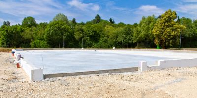 Commercial Slab Construction in Oxford, CT