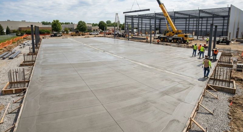 Commercial Slab Installation in North Haven, CT