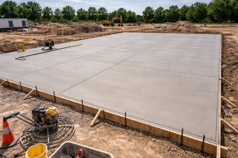 Commercial Slab Installation in Sandy Hook, CT