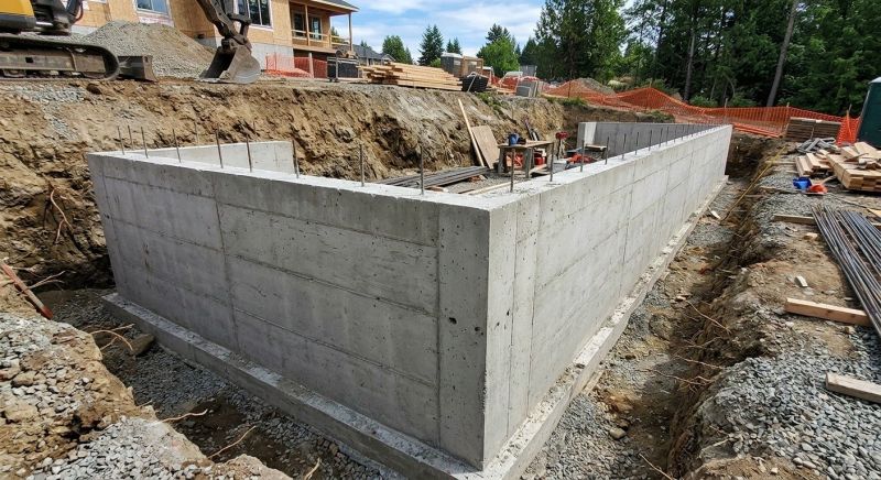 Foundation Wall Pouring in Middlebury, CT