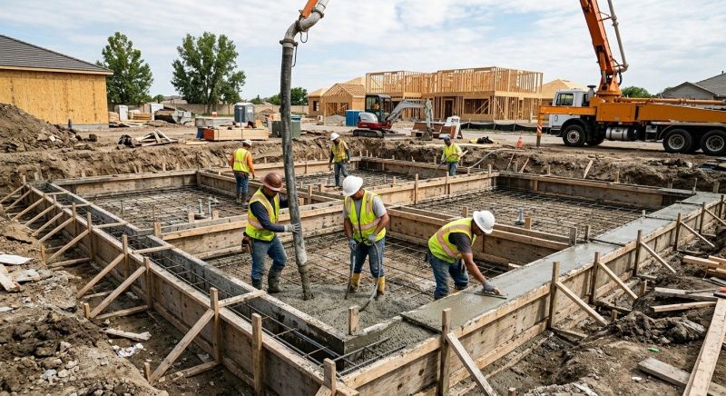 House Foundation Installation in New Haven, CT